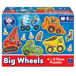 Orchard Toys Big Wheels Jigsaw Puzzle