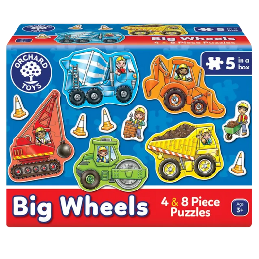 Orchard Toys Big Wheels Jigsaw Puzzle