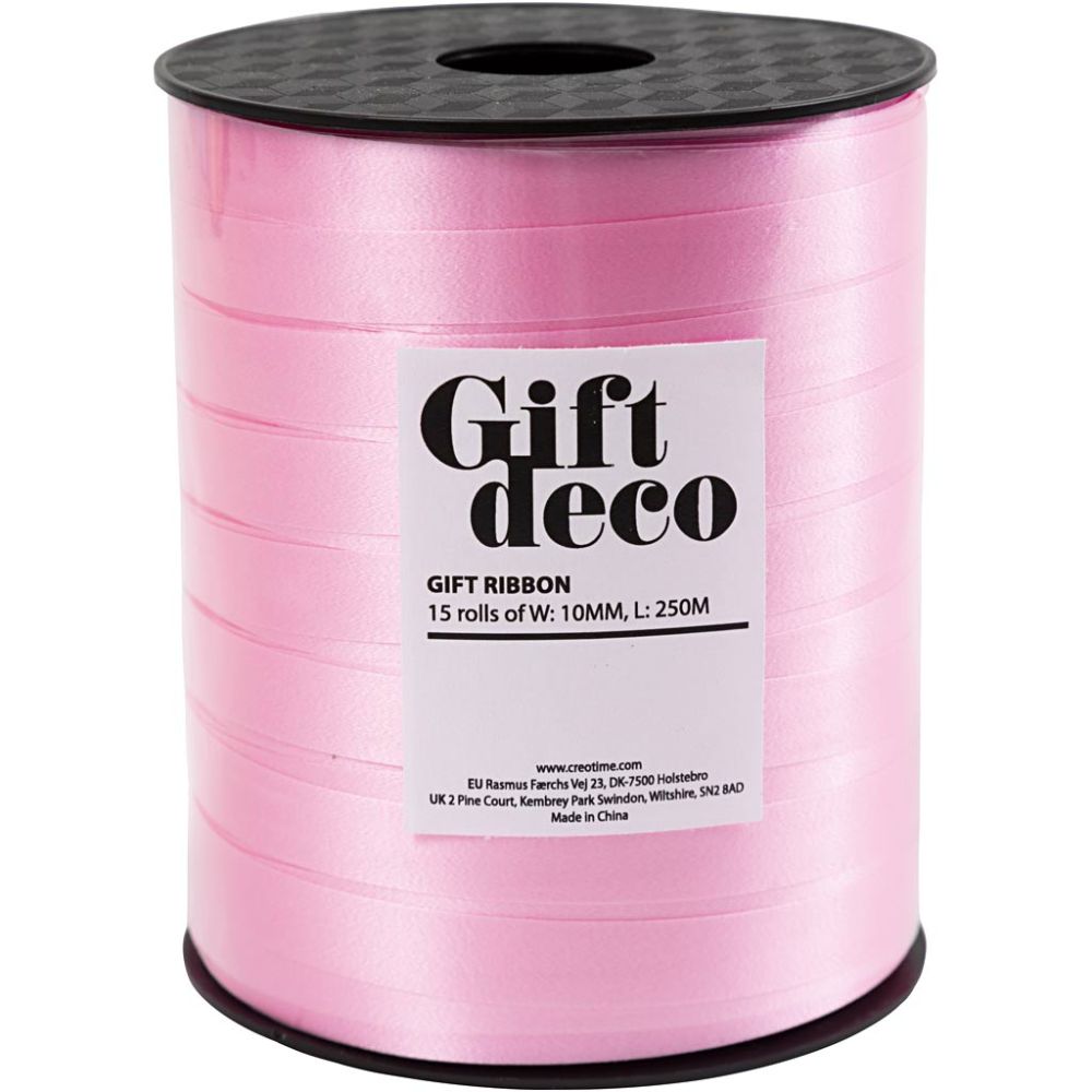 Curling Ribbon 10mm - Light Pink (250m Roll)