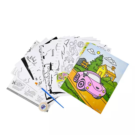 Scentos Clean Colouring Gel Painting & Markers Set Assortment