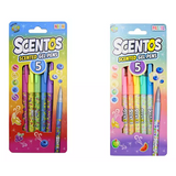Scentos Scented Gel Pens Assortment (Neon & Pastel)