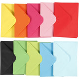 Coloured Envelopes C6 11.5x16 cm 80g (100 Set)