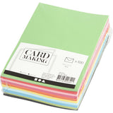 Coloured Envelopes C6 11.5x16 cm 80g (100 Set)