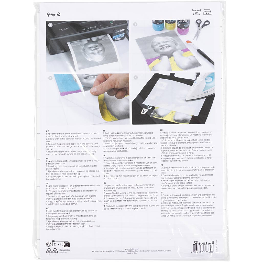Transfer Sheet