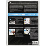 Transfer Sheets 21.5x28 cm - Dark & Light Textiles (12 Pack)