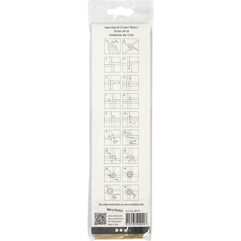Paper Star Strips