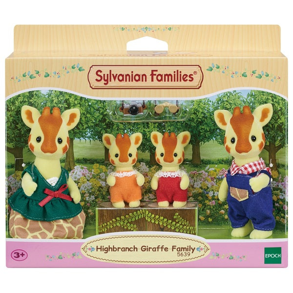 Sylvanian Highbranch Giraffe Family