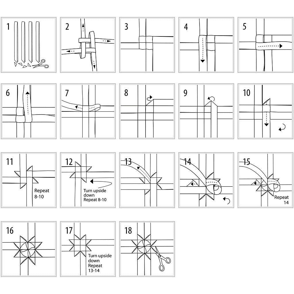 Paper Star Strips