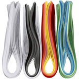Quilling Paper Strips - 12 Assorted Colours