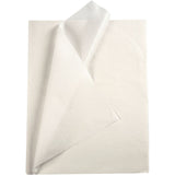 Tissue Paper 50x70cm 17g - White (25 Sheets)