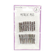 Dovecraft Metallic Pegs - Silver (16 Pack)
