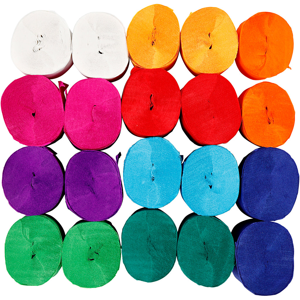 Crepe Paper Rolls