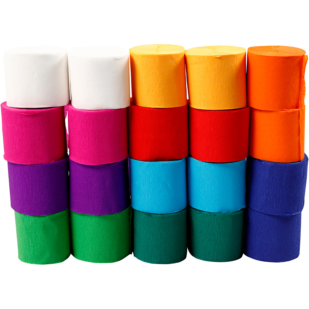 Crepe Paper Rolls