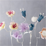 Crepe Paper 25x60cm - Blue/Green (8 Sheets)