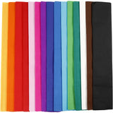 Crepe Paper 250x50 cm - Assorted Colours
