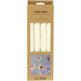 Crepe Paper 25x60cm - Off White (4 Sheets)
