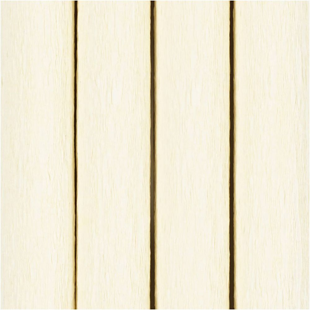 Crepe Paper 25x60cm - Off White (4 Sheets)
