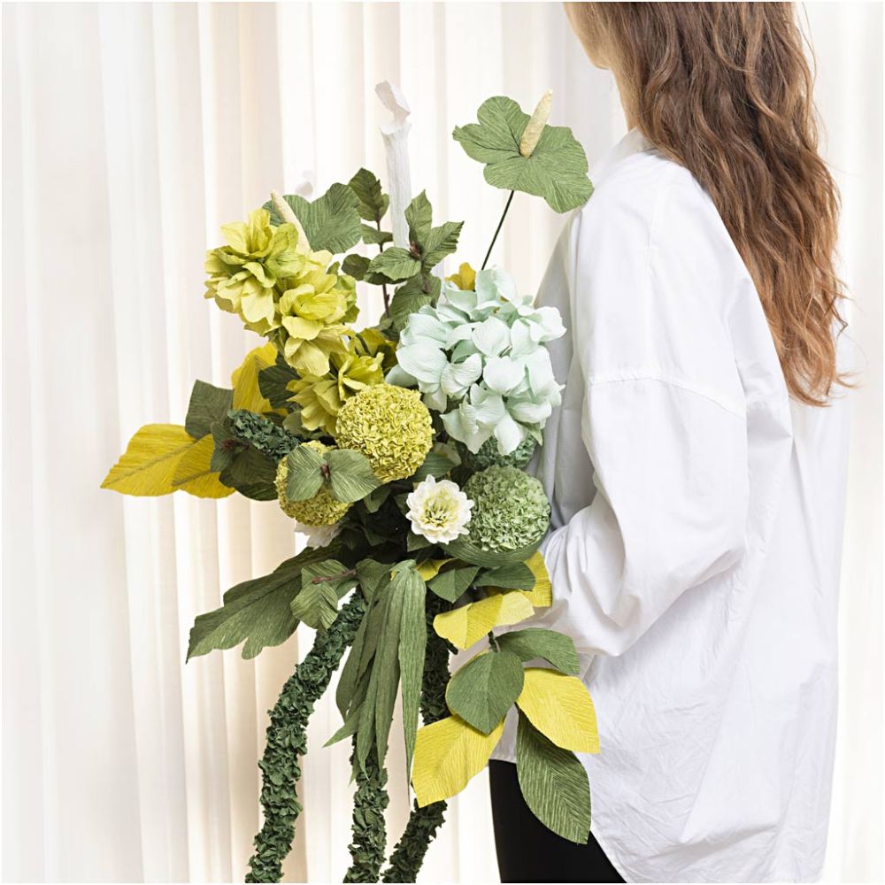 Crepe Paper 25x60cm - Light Green (4 Sheets)