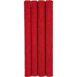 Crepe Paper 25x60cm - Red (4 Sheets)