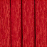 Crepe Paper 25x60cm - Red (4 Sheets)