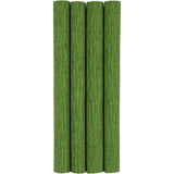Crepe Paper 25x60cm - Leaf Green (4 Sheets)