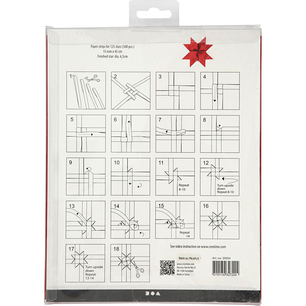 Paper Star Strips
