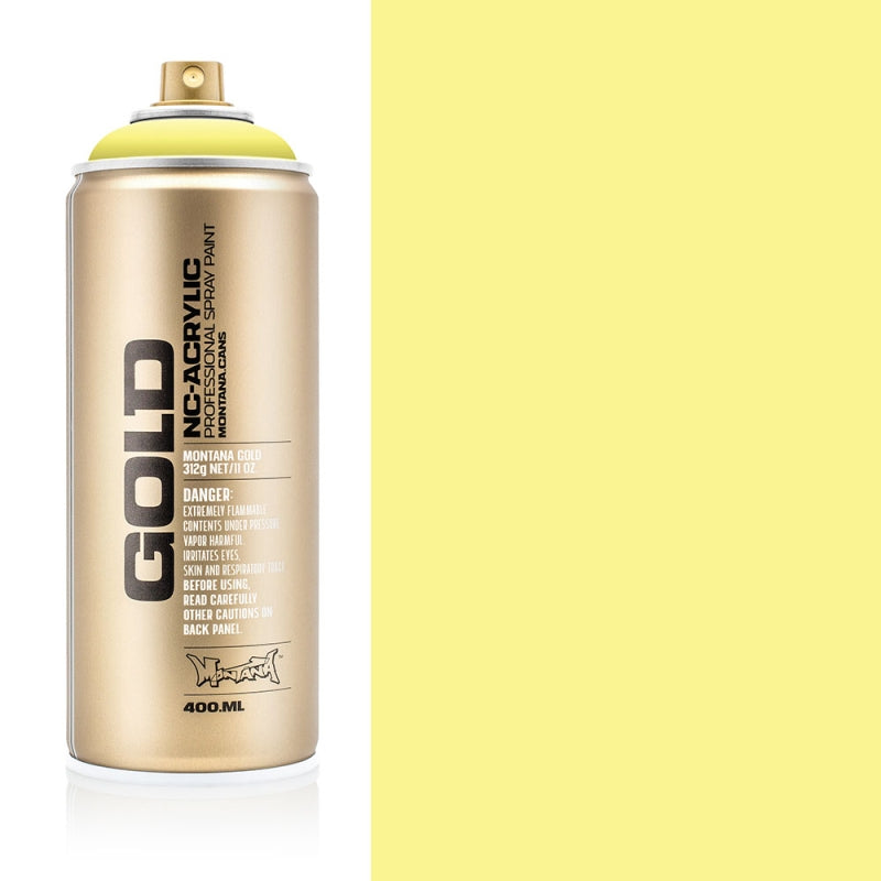 Montana GOLD Spray Paint 400ml - Butta (G1100)