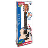 70 Cm Folk Guitar Wood Finish with 6 metal strings