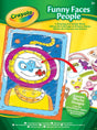 Crayola Funny Faces Sticker Book- People