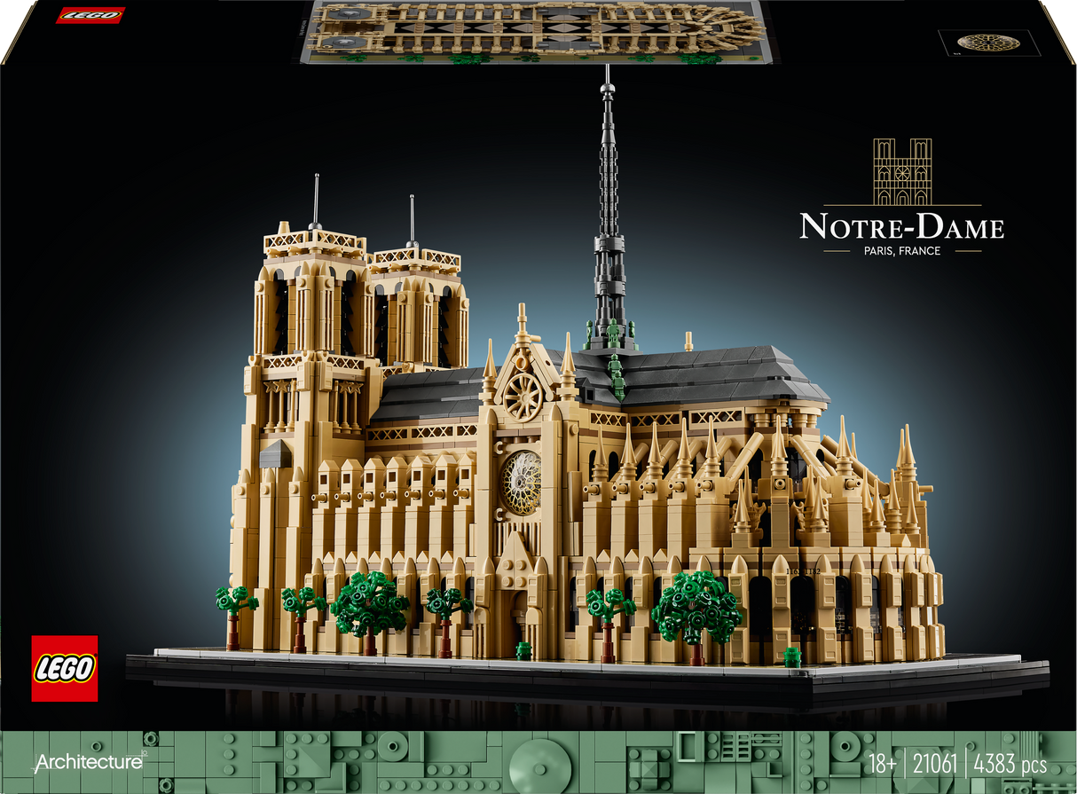 Lego Architecture Notre-Dame de Paris Art Hobby