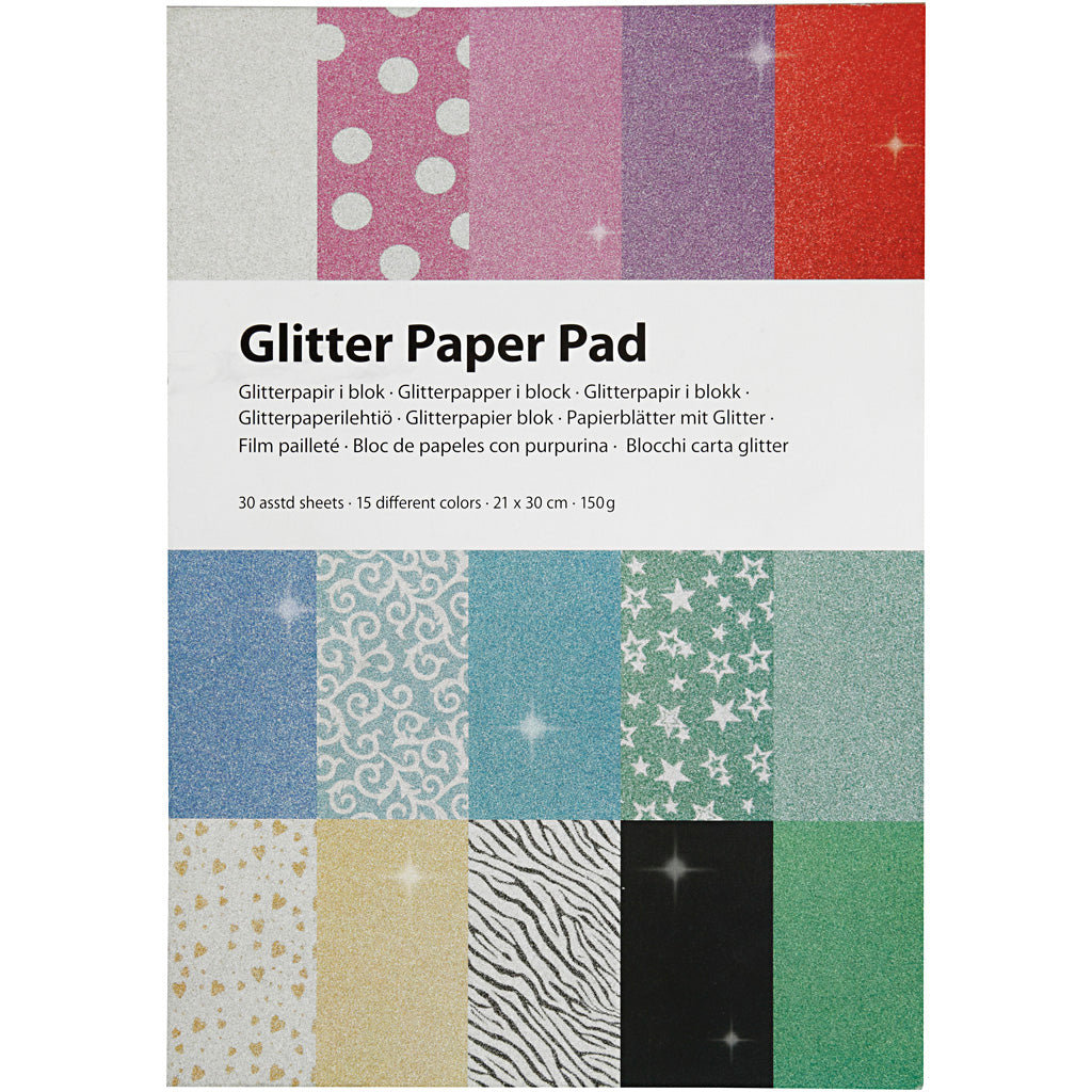Glitter Paper Pad