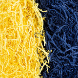 Crinkle Paper L:25-30cm W:3mm - Dark Blue Yellow 2x50g
