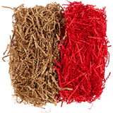 Crinkle Paper L:25-30cm W:3mm - Brown Red 2x50g