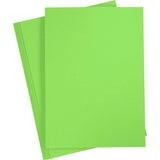 Card A4 220g Light - Green (10 Sheets)