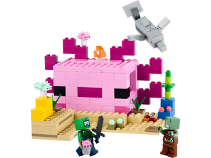 Lego Minecraft The Axolotl House