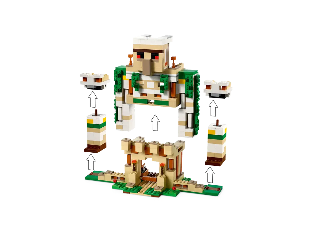 Lego Minecraft The Iron Golem Fortress