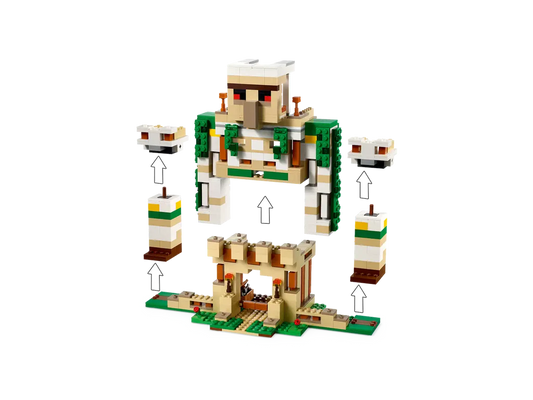 Lego Minecraft The Iron Golem Fortress