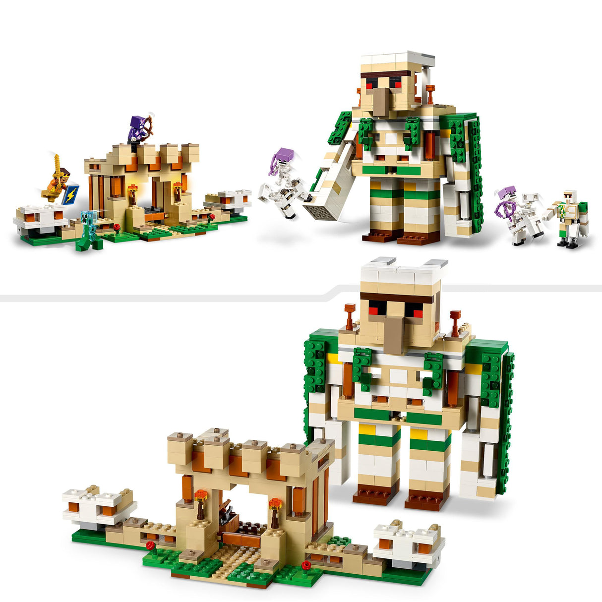 Lego Minecraft The Iron Golem Fortress