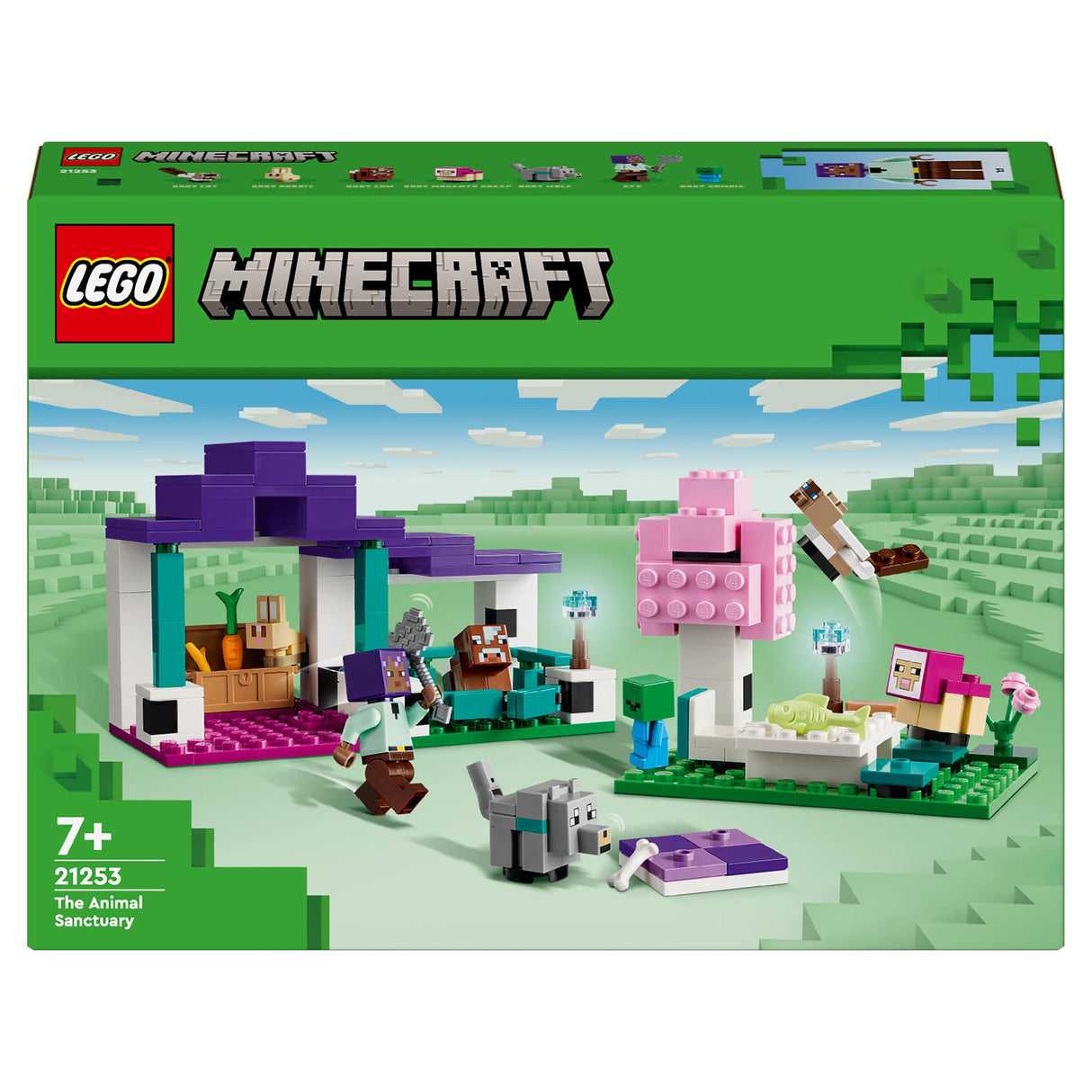Lego Minecraft The Animal Sanctuary Set
