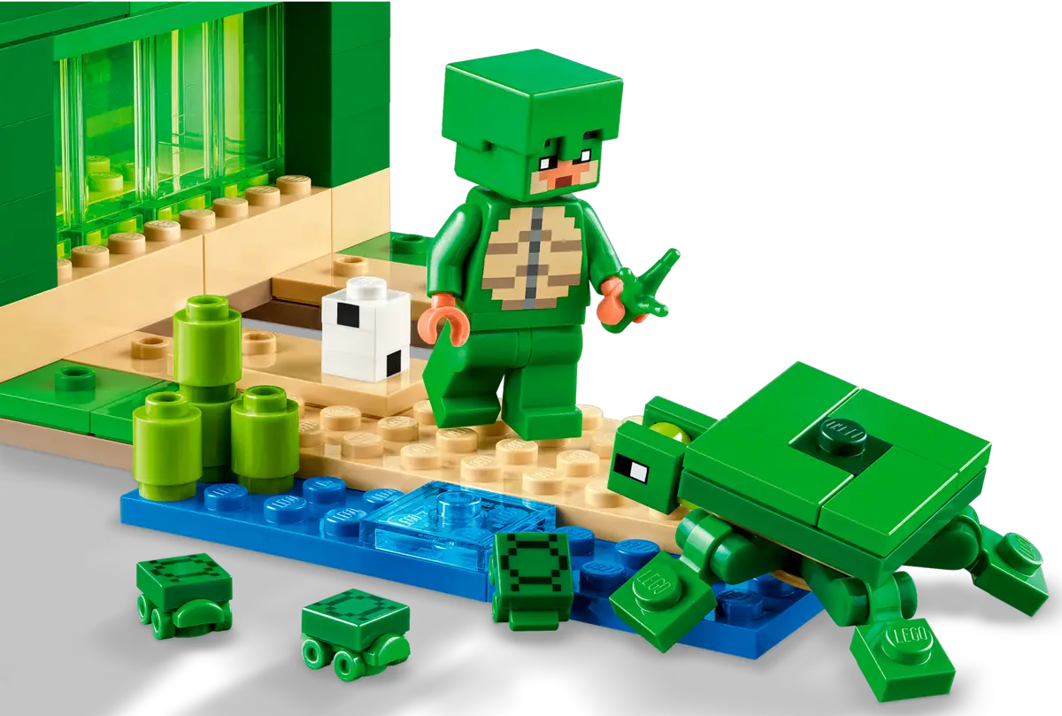 Lego Minecraft The Turtle Beach House