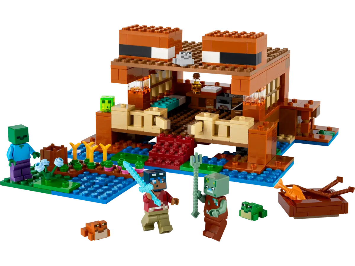Lego Minecraft The Frog House Set
