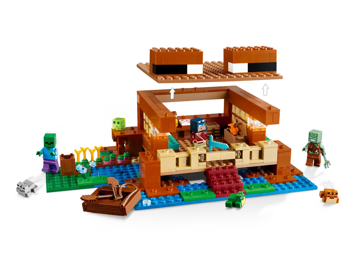 Lego Minecraft The Frog House Set