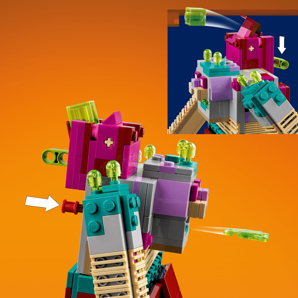 Lego Minecraft Legends The Devourer Showdown Set