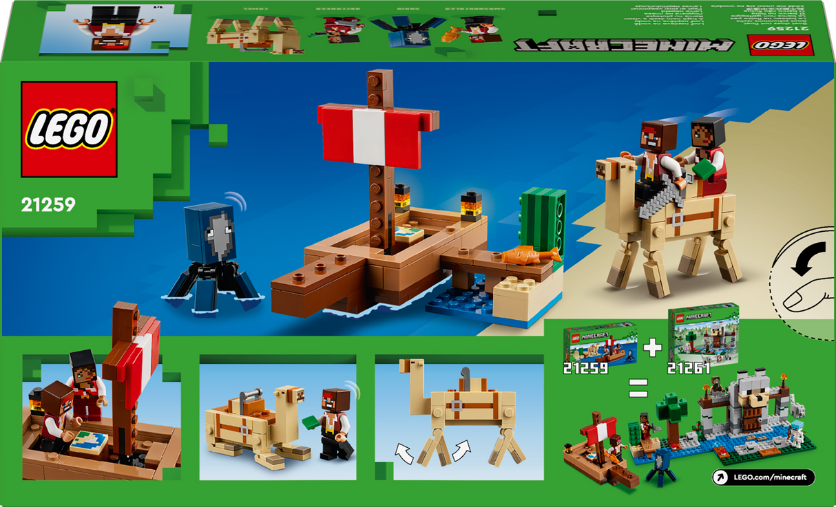 Lego Minecraft The Pirate Ship Voyage