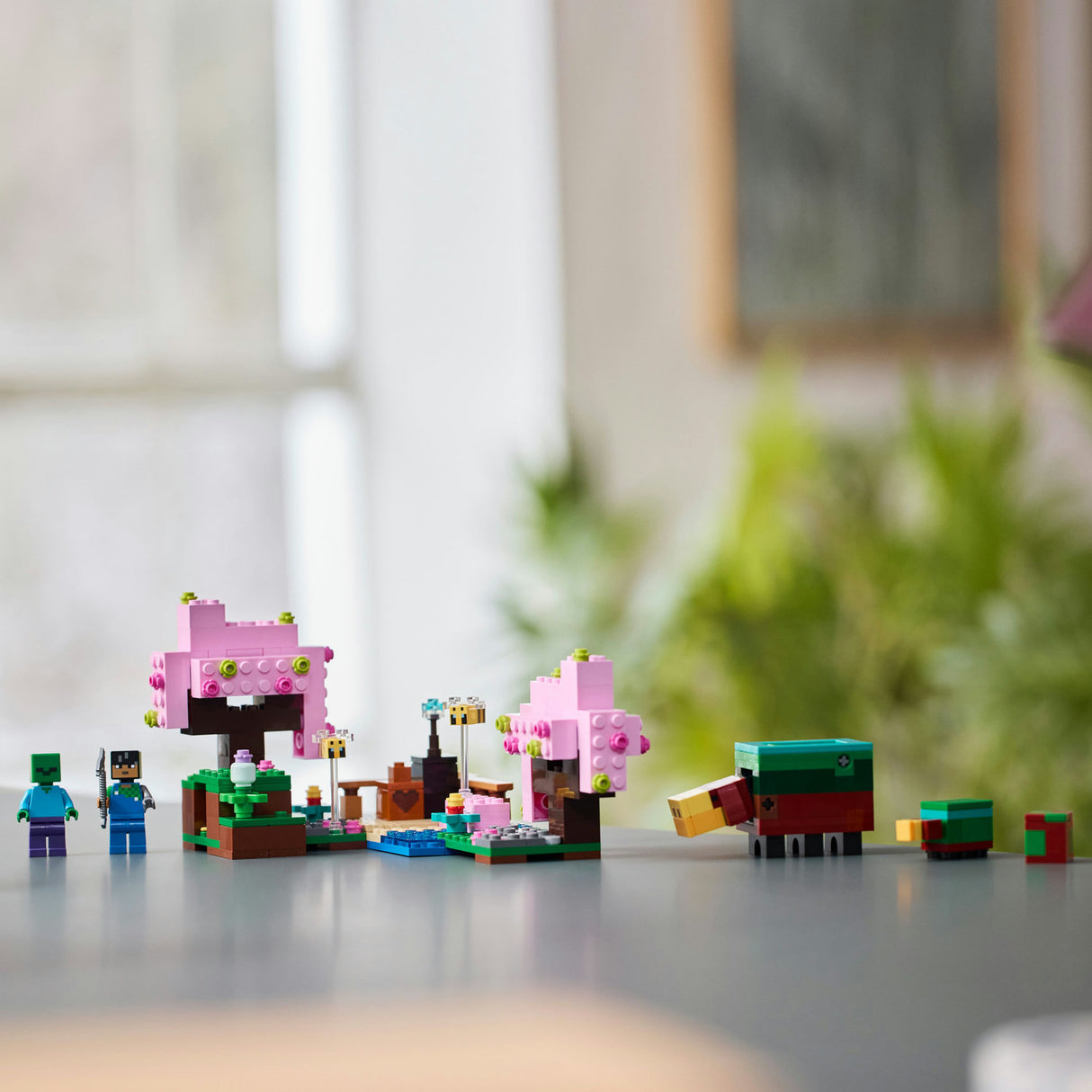 Lego Minecraft The Cherry Blossom Garden