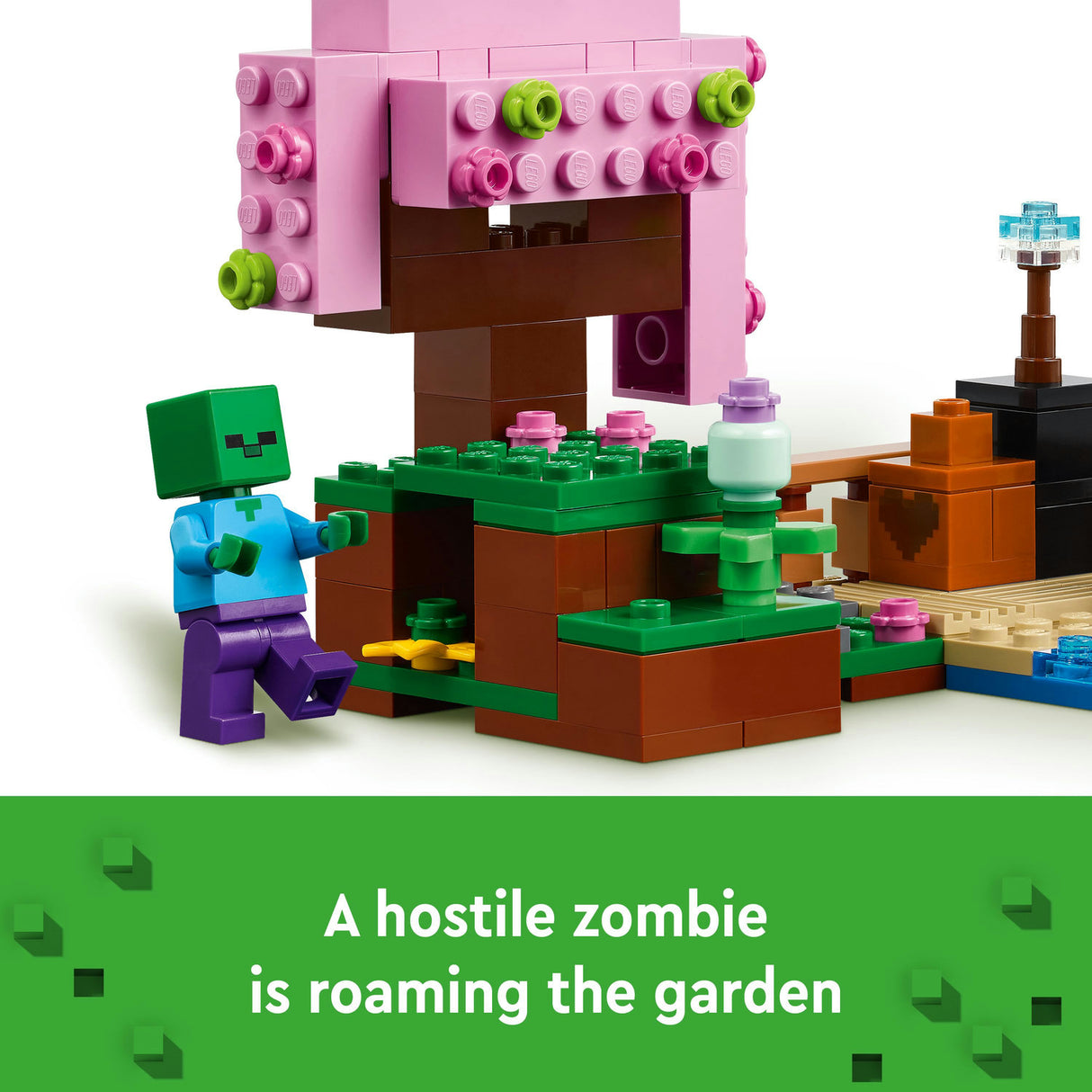 Lego Minecraft The Cherry Blossom Garden