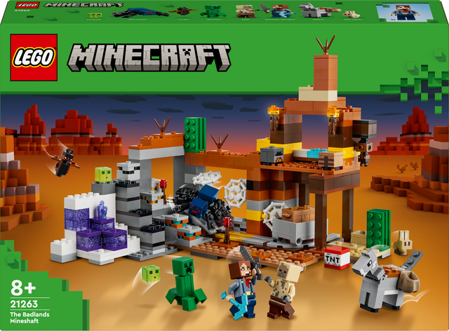 Lego Minecraft The Badlands Mineshaft