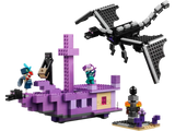Lego Minecraft The Ender Dragon and End Ship