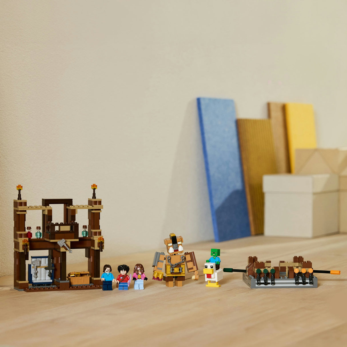 Lego Minecraft - Woodland Mansion Fighting Ring