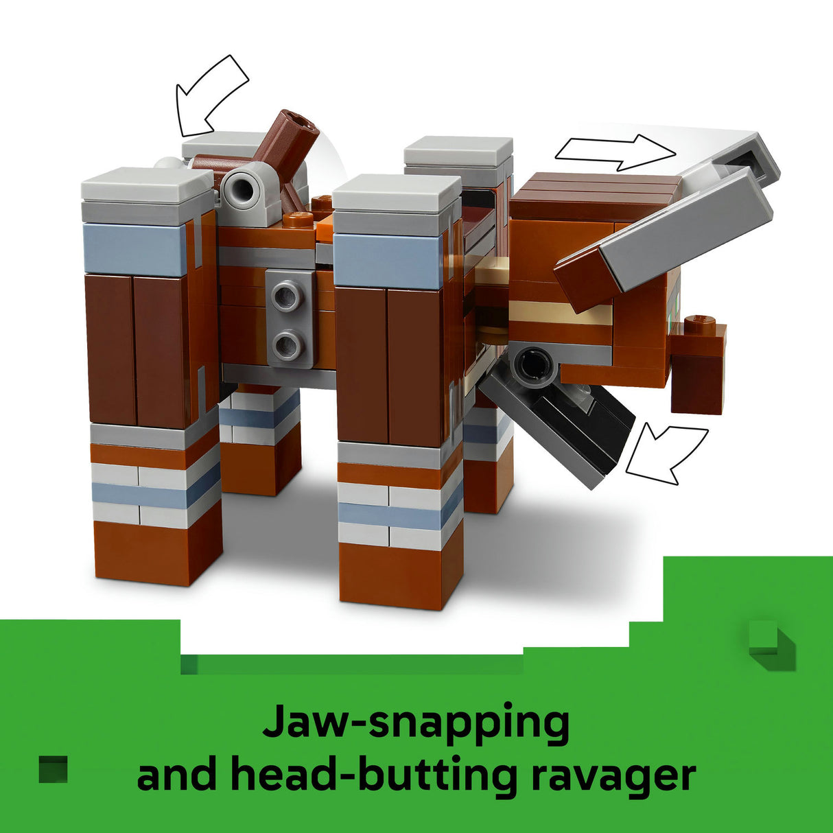 Lego Minecraft - The Pillager Outpost and Ravager